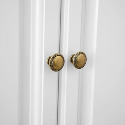 Тумба под раковину, цвет белый матовый, фурнитура бронза, La Beaute Michel, по запросу index_1 - фото 4