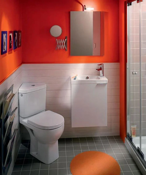 Зеркальный шкаф с подсветкой Jacob Delafon Odeon Up 52 см белый лак, 50 см, 55 см - фото 3