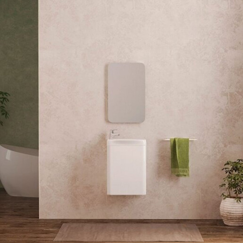 Зеркало Velvex Bio 39 см прямоугольное - фото 2