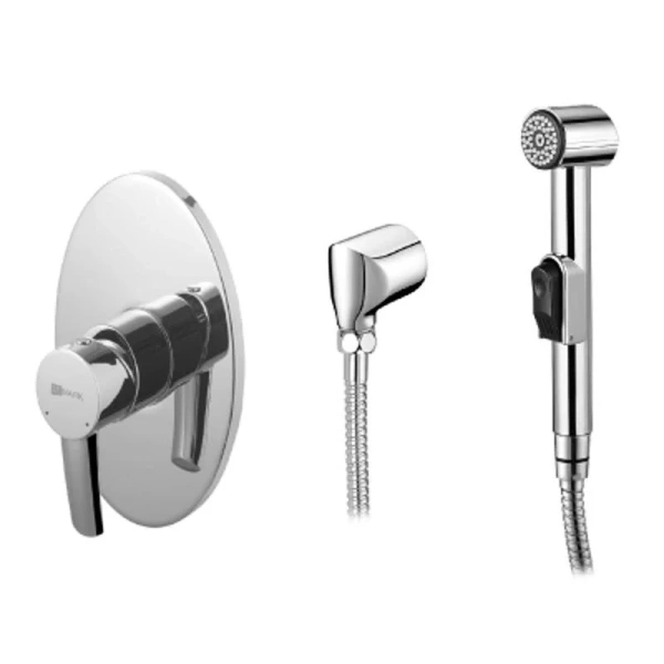 Смеситель для биде с гигиеническим душем Lemark Atlantiss LM3219C - фото 1