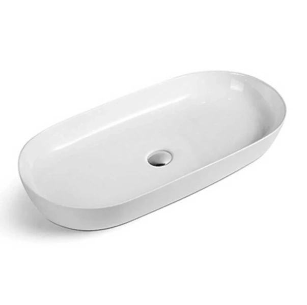 Раковина Vincea 80 см белая - фото 1