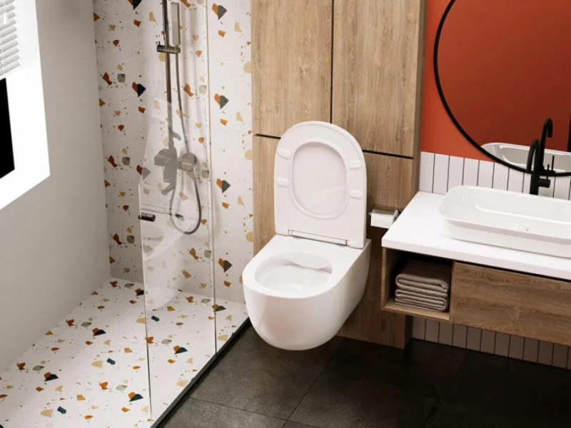 Унитаз подвесной Abber BEQUEM AC1104 безободковый, безободковые - фото 7