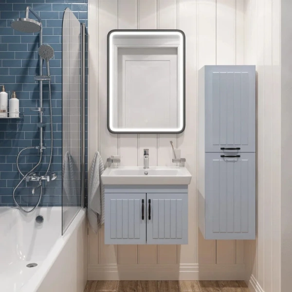 Ванна чугунная Diwo Анапа 150x70 см пристенная на ножках, цвет белый, DA0003/D0017, чугунные - фото 2