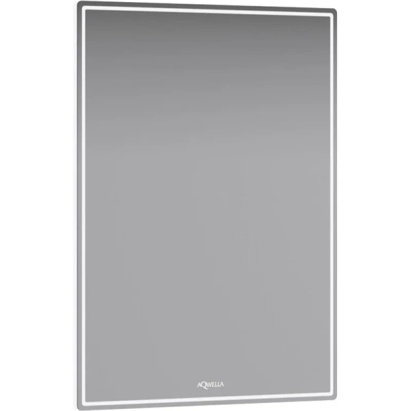 Зеркало с подсветкой Aqwella UM 60 см сенсорный выключатель - фото 1