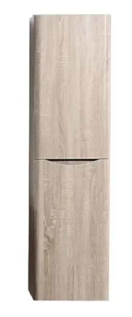 Шкаф-пенал подвесной BelBagno Ancona-N 35 см rovere bianco левосторонний - фото 1