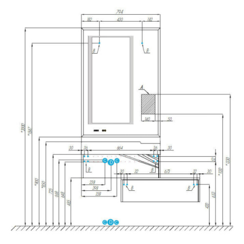 Схема, белая - фото 7