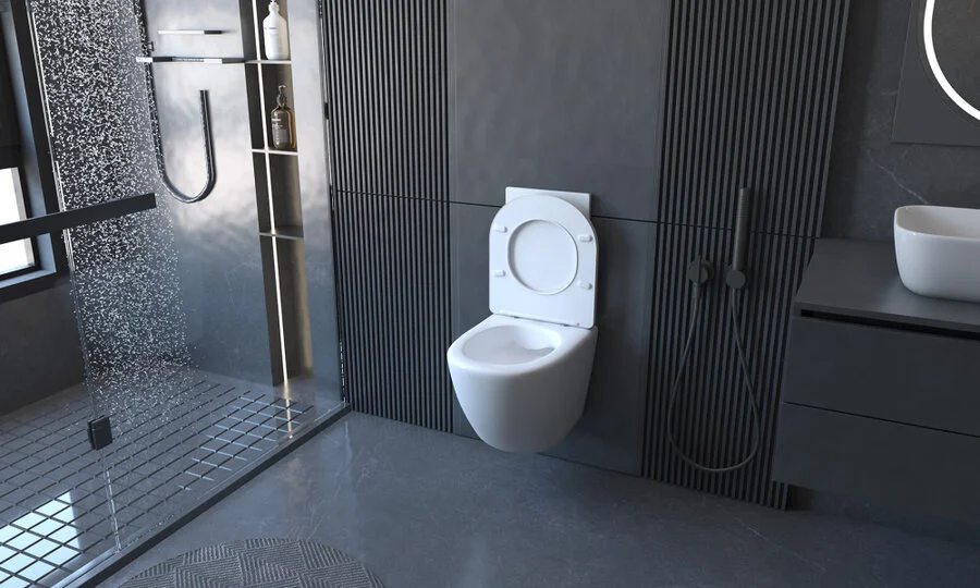 Унитаз с инсталляцией Abber BEQUEM AC1100-AC0105-AC0121 с кнопкой index_2 - фото 7