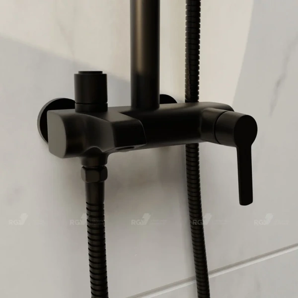 Душевая стойка RGW Shower Panels SP-31B черная - фото 4