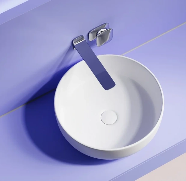 Раковина Ceramica Nova Taycan 37 см белая матовая - фото 4