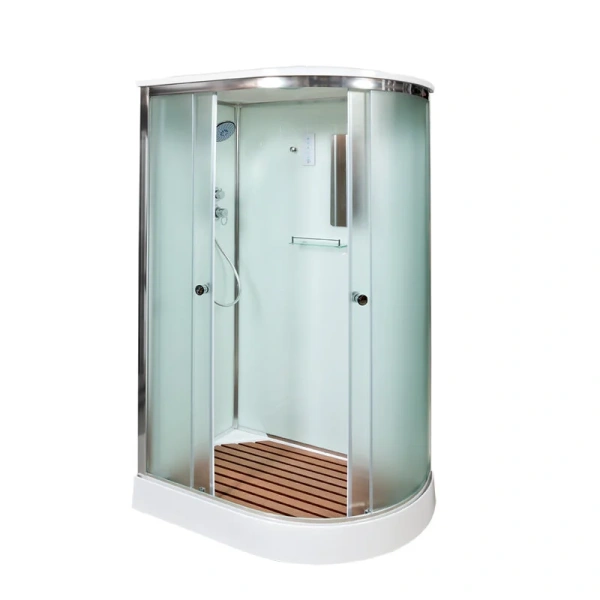 Душевая кабина Deto D 120x80 см с освещением правая - фото 1