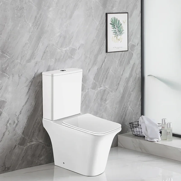 Унитаз компакт Azario Avero безободковый - фото 2