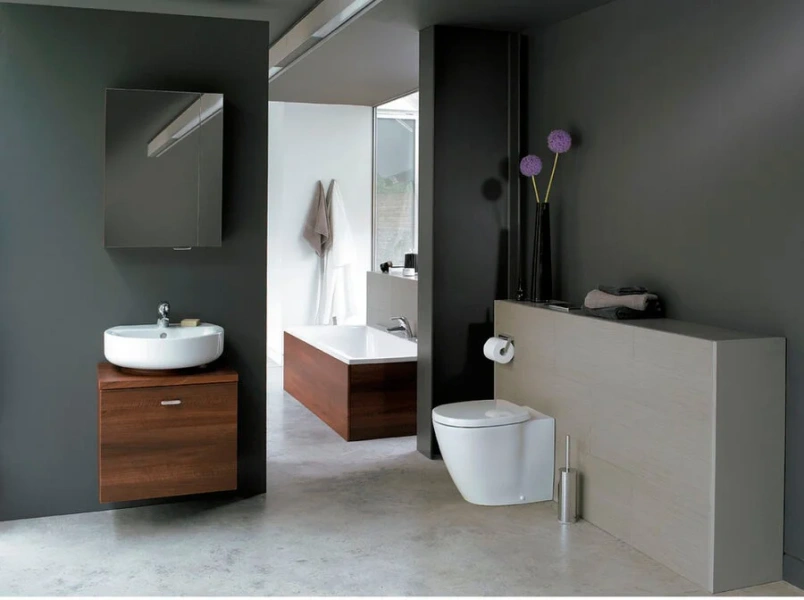 Раковина Ideal Standard Connect E7968 45 см керамическая, в форме чаши, полукруглая - фото 5