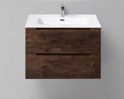 Тумба под раковину подвесная BelBagno Etna 70 см шоколадно-коричневая - фото 14