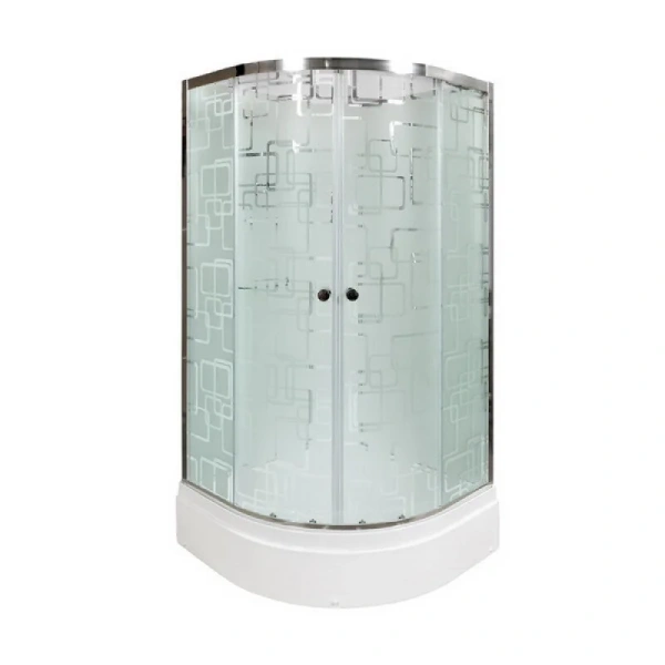 Душевая кабина Deto EM 90x90 см без крыши - фото 1