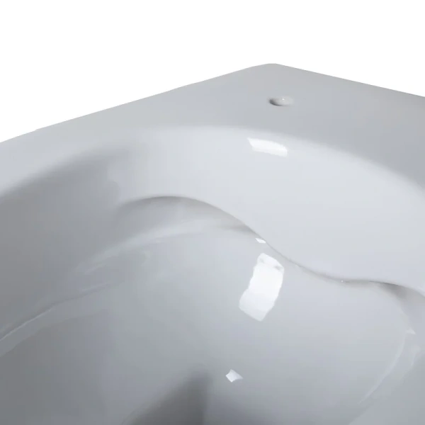 Унитаз напольный Allen Brau Fantasy белый глянец, с вертикальным выпуском в пол, с горизонтальным, прямым выпуском, с прямым выпуском - фото 7