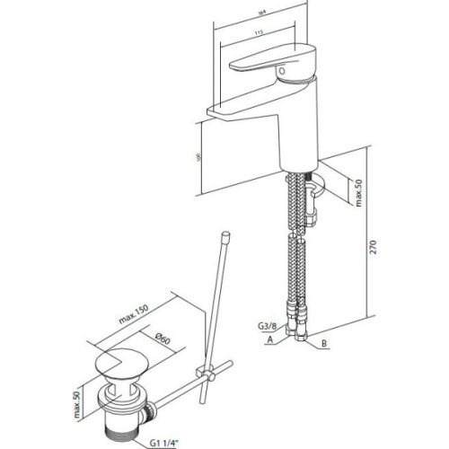 Схема, на раковину - фото 6