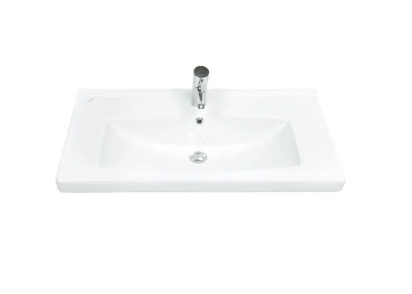 Раковина Creavit Sera 85 см белая - фото 1