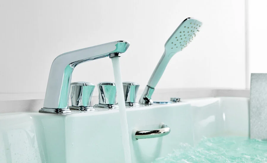 Ванна акриловая гидромассажная SSWW AU818R, 180 x 120 см, с подсветкой, белая - фото 4