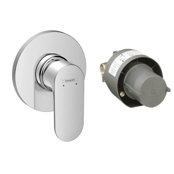 Смеситель для душа Hansgrohe Rebris 72648 с внутренней частью - фото 1
