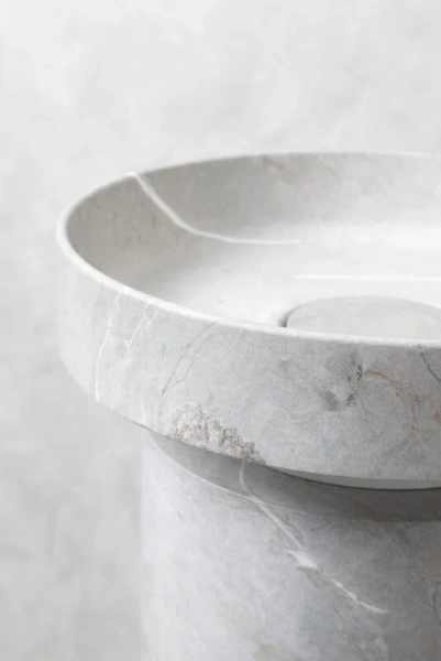 Раковина Boheme Corian 40 см amani grigio, 40 см - фото 6