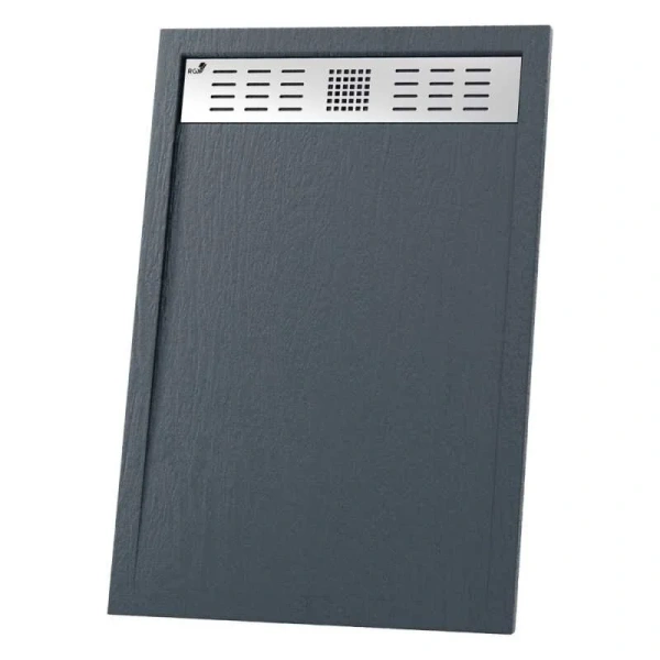 Душевой поддон RGW Stone Tray STM-118G 80х110 см графит - фото 1