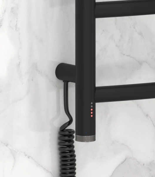 Полотенцесушитель электрический Сунержа Галант 4.0 50х60 см левый, черный матовый, в наличии - фото 8