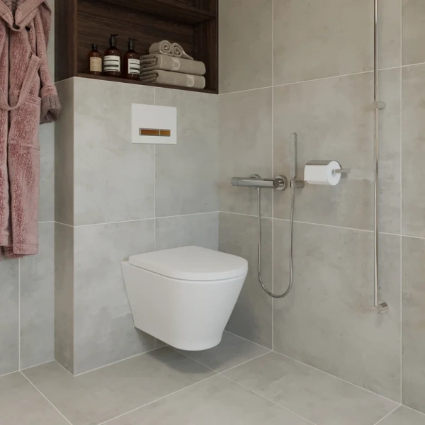 Унитаз подвесной Lavinia Boho Elegant безободковый, без бачка, со скрытым бачком index_1 - фото 12