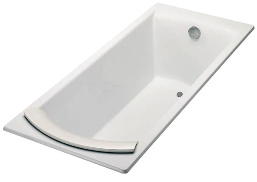 Ванна чугунная Jacob Delafon Biove 170х75 см без отверстий для ручек, с антискользящим покрытием - фото 4