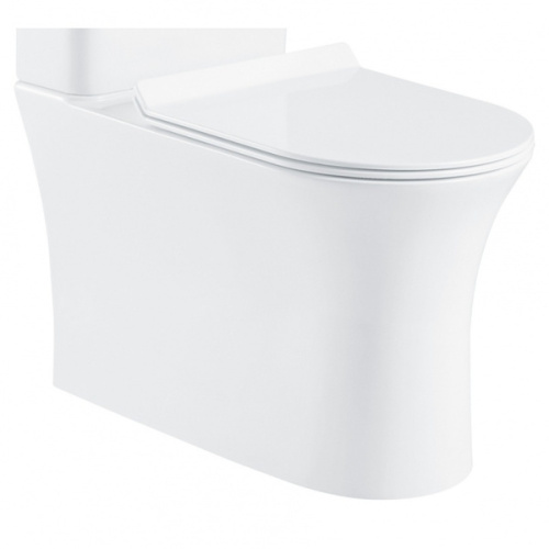 Чаша для унитаза-компакта BelBagno Ancona с полным примыканием к стене - фото 1