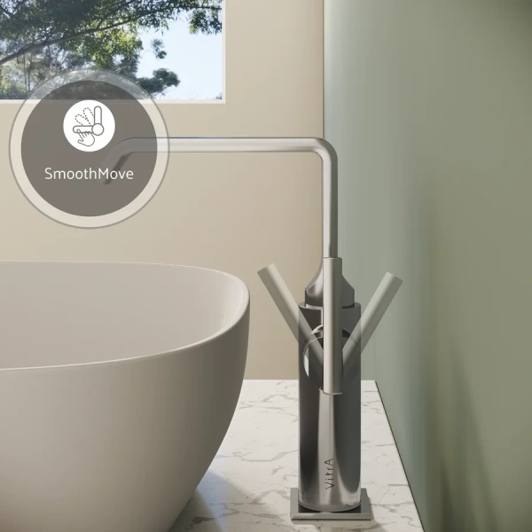 Смеситель для раковины VitrA Suit хром, на столешницу - фото 6