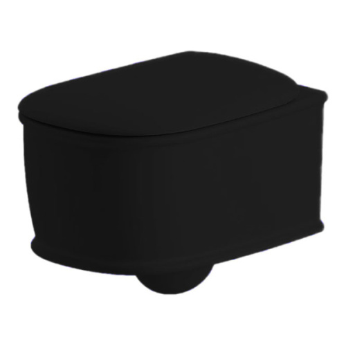 Унитаз подвесной ArtCeram Atelier черный матовый - фото 1