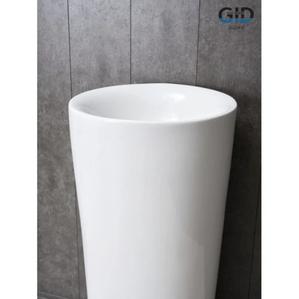 Раковина напольная GID Autonomo Nb130w 41 см белая - фото 4