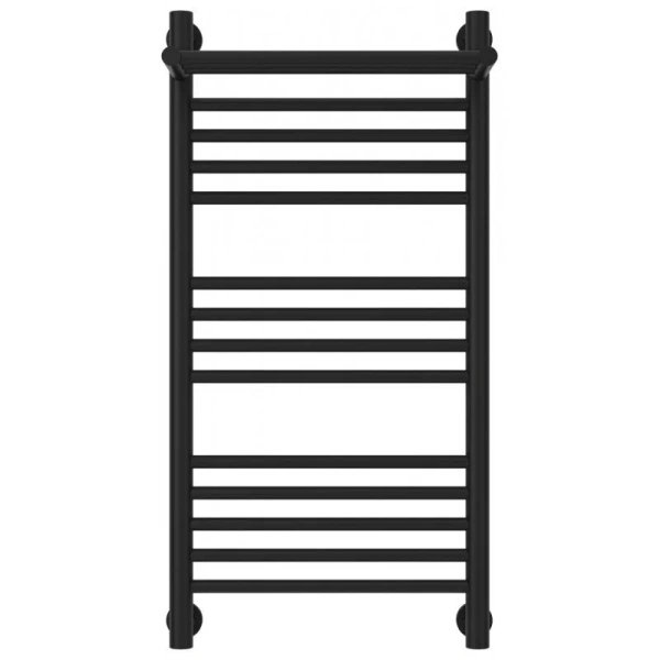 Полотенцесушитель водяной Сунержа Богема+ 40x80 см матовый чёрный - фото 3