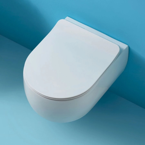 Унитаз подвесной Kerasan Flo 311530 белый матовый - фото 2