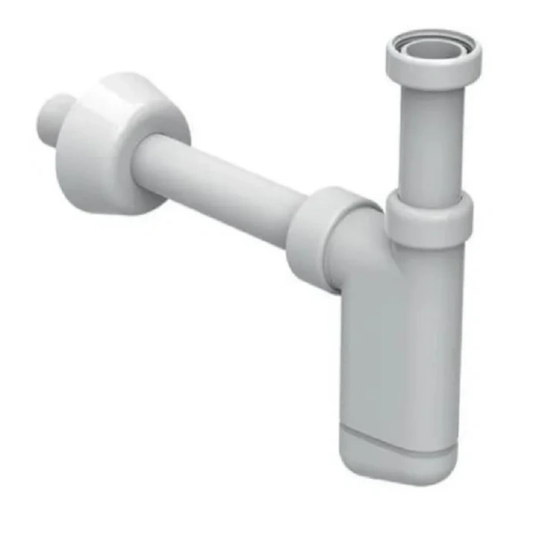 Сифон для раковины Ceramalux белый - фото 1