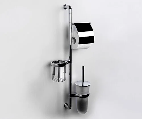 Стойка для ванной WasserKRAFT хром, хром - фото 3