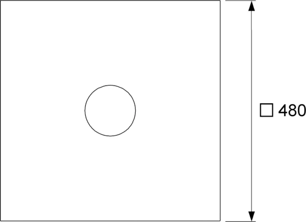 Душевой трап Tece TECEdrainpoint S 10 см с сифоном, с мокрым затвором - фото 6