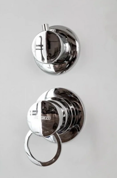 Душевая кабина Deto EM 90x90 см с зеркалом, угловые, недорогие, для дачи, без гидромассажа, без крыши - фото 5