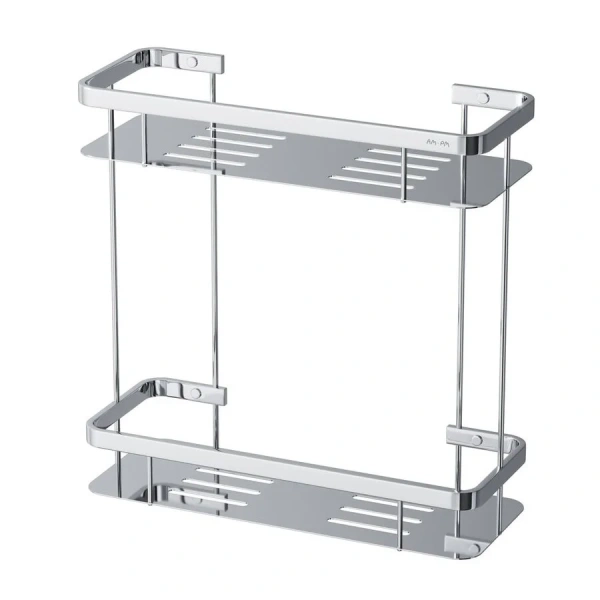 Полочка для ванной AM.PM Sense L прямая двухъярусная - фото 1