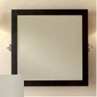 Зеркало для ванной, рама из массива дуба тёмного цвета, фурнитура никель, Devon&Devon Tilting