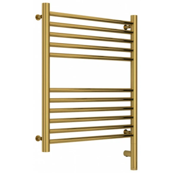 Полотенцесушитель электрический Сунержа Богема 3.0 50х60 см правый золото, лесенка, вертикальные - фото 4