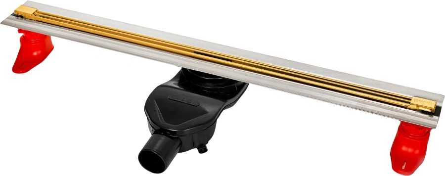 Душевой лоток BERGES Super Slim 80 см золото - фото 1