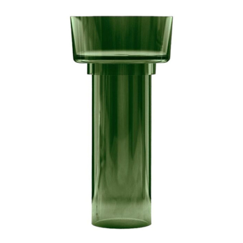 Раковина напольная Abber Kristall 45 см зеленая - фото 1