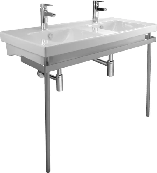 Полотенцедержатель для раковины Jacob Delafon Odeon Up серый металл, в наличии - фото 2