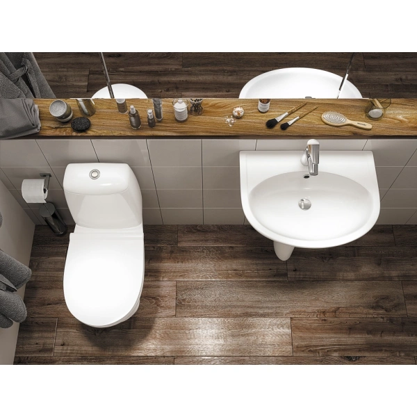 Раковина santek Цезарь, круглой формы - фото 5