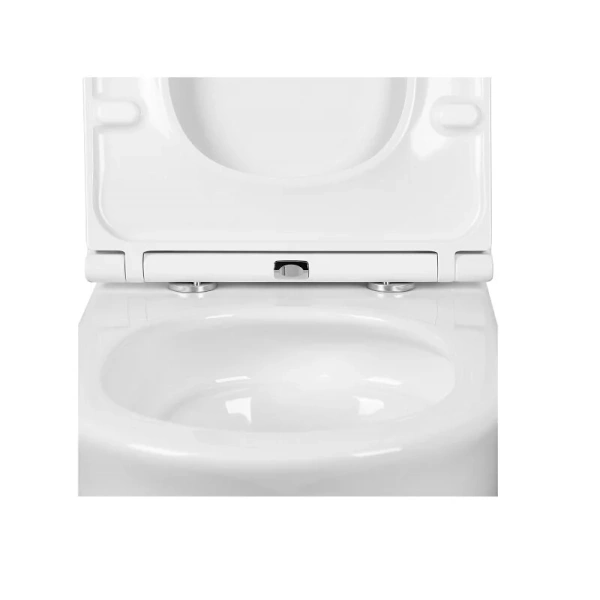 Унитаз подвесной Акватек Классик белый, фарфор, керамика - фото 8