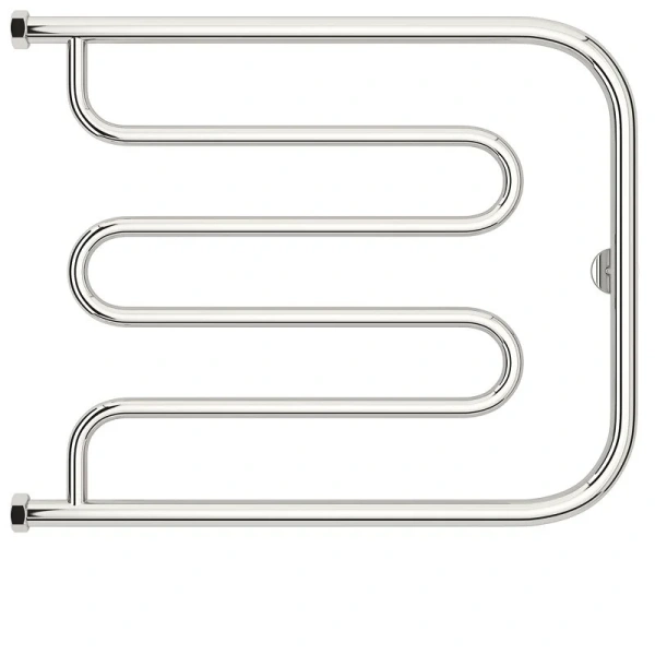 Полотенцесушитель водяной Сунержа Лира+ 65х50 см без покрытия, хром - фото 3