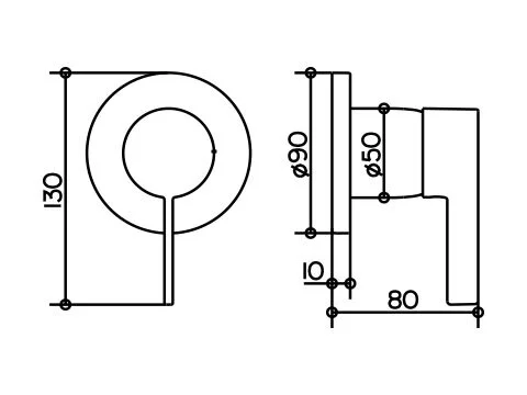 Смеситель для душа Keuco IXMO 59551 019501 - фото 2