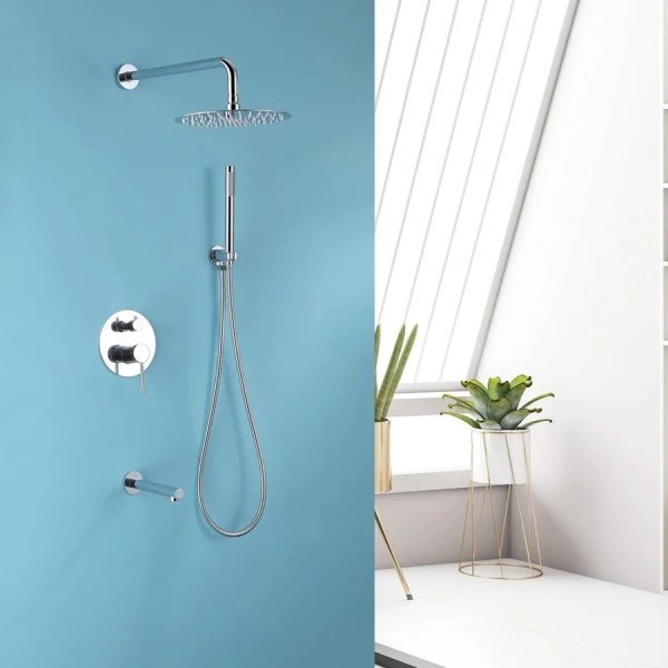 Душевой комплект Abber Emotion AF8817 с изливом - фото 3