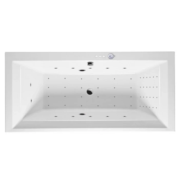 Ванна гидромассажная Excellent Crown Grand Nano 190 x 90 см, белый/хром, WAEX.CRG19.NANO.CR - фото 1